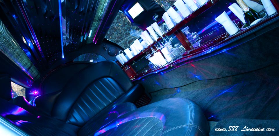 Intérieur limousine 