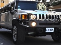Location d'un Hummer limousine pour un mariage