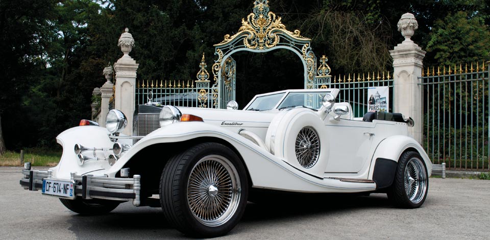 Louer une Excalibur cabriolet