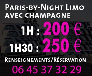 Location limousine Paris By Night avec Champagne